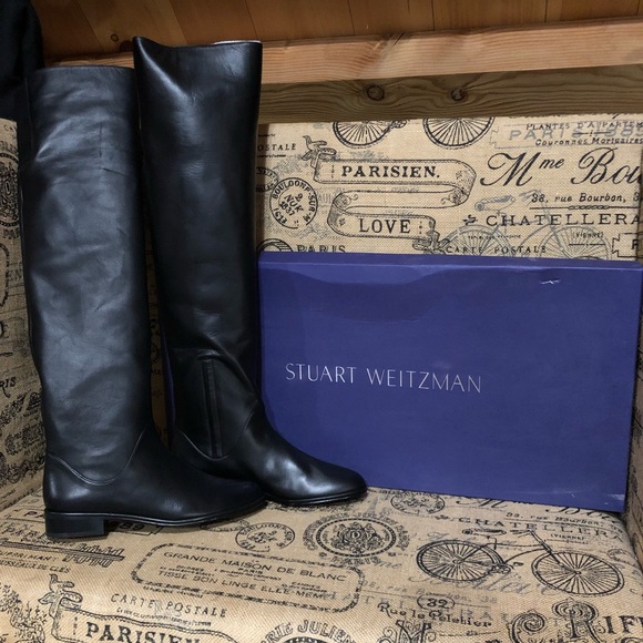 Stuart Weitzman Shoes - Stuart Weitzman Zealot Over the Knee Boots NIB